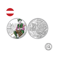 ⁣⁢Austria 2026 - gschneizt &amp; kampelt - Set of 4 Euro Silver Coins of 10 Euros - Proof⁤⁣