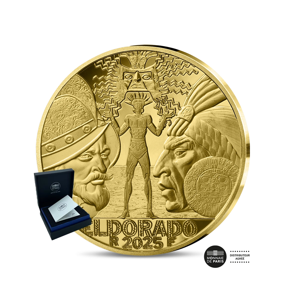El Dorado - Monnaie de 50€ Or 1/4 Oz - BE 2025