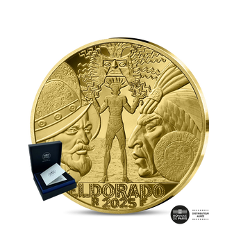 El Dorado - Monnaie de 100€ Or 1/2 Oz - BE 2025