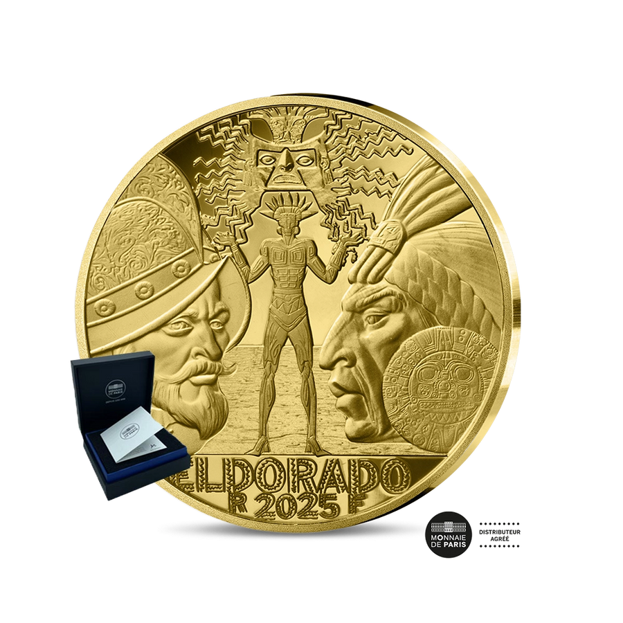 El Dorado - Monnaie de 50€ Or 1/4 Oz - BE 2025