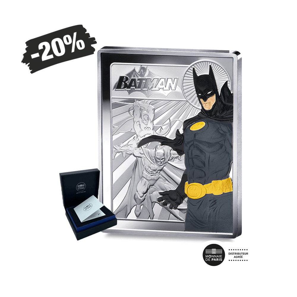 Batman - Monnaie de 10€ Argent - BE 2025