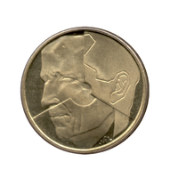 5 francos - Balduíno I - Bélgica - 1986-1993