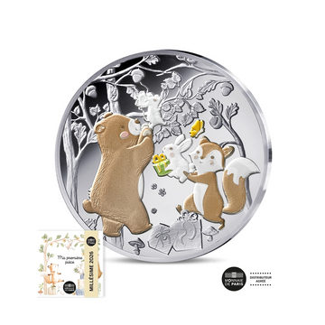 Ma première pièce 2026 - Monnaie de 5€ Argent  - BE Colorisée