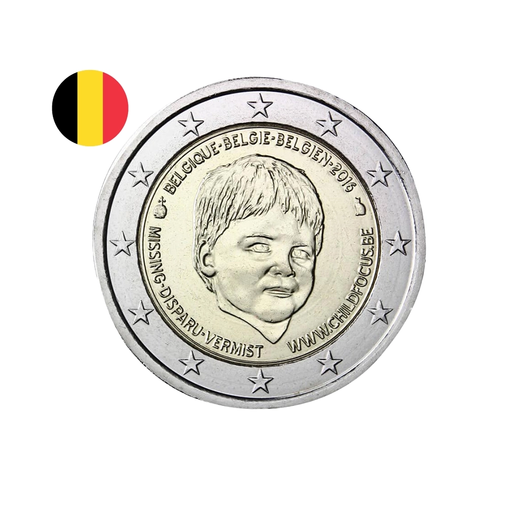 Belgique 2016 - 2 Euro Commémorative - Child Focus