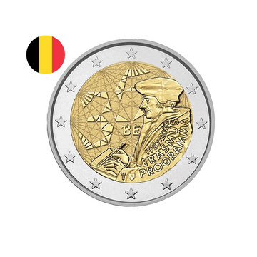 Belgique 2022 - 2 Euro Commémorative - 35 ans du programme Erasmus