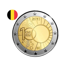 Belgique 2013 - 2 Euros Commémorative - Institut Royal Météorologique