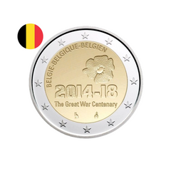 Belgique 2014 - 2 Euros Commémorative - Première Guerre mondiale