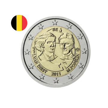 Belgique 2011 - 2 Euro Commémorative - Journée des droits de la femme