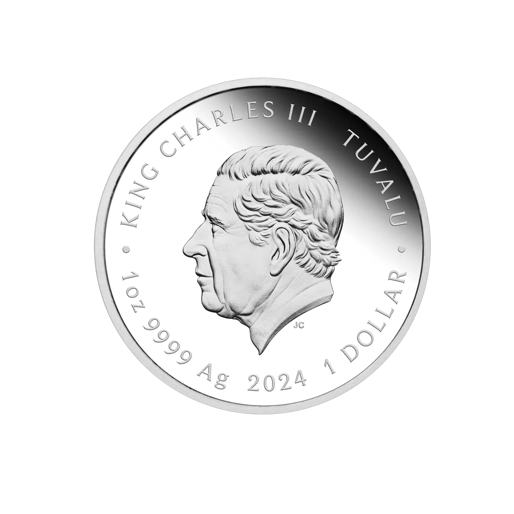 Bon Scott - AC/DC - Monnaie de 1 Dollar - 2024