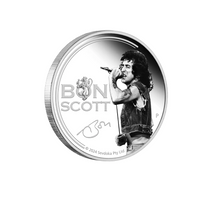 Bon Scott - AC/DC - Monnaie de 1 Dollar - 2024