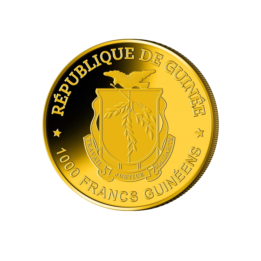Introduction officielle de l'Euro en Bulgarie - Monnaie de 1/100 Oz d'or - 2026