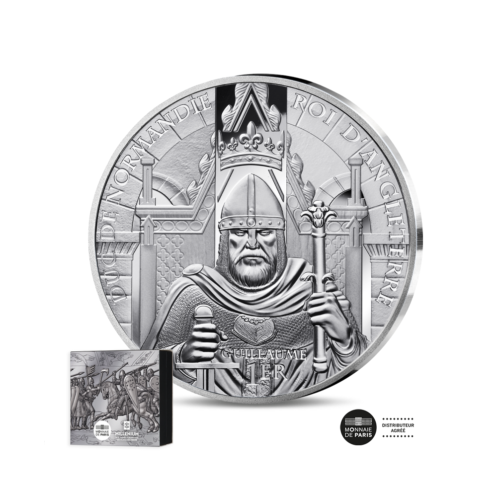 Bataille d’Hastings - Monnaie de 10 Euros Argent - BE 2026