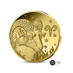 Les Signes Astrologiques - Monnaie de 5€ Or  ½ g  - BE 2026 (Variantes disponibles)