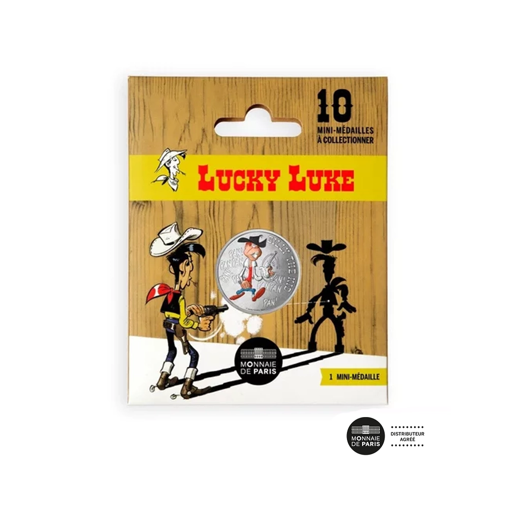 Lucky Luke 2021 - Billy The Kid - Mini-Médaille