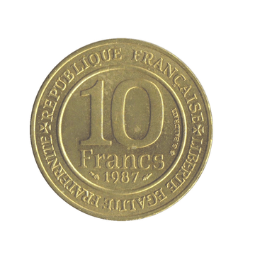 10 francs - Millénaire Capétien - France - 1987