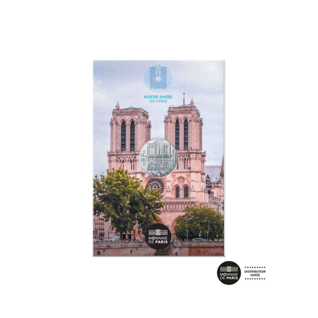 Notre-Dame de Paris - Monnaie de 10€ Argent - 2025