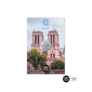 Notre-Dame de Paris - Monnaie de 10€ Argent - 2025
