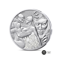 ⁣⁢Batman - 10-Euro Commemorative Silver Coin - Phosphorescent 2026⁤⁣