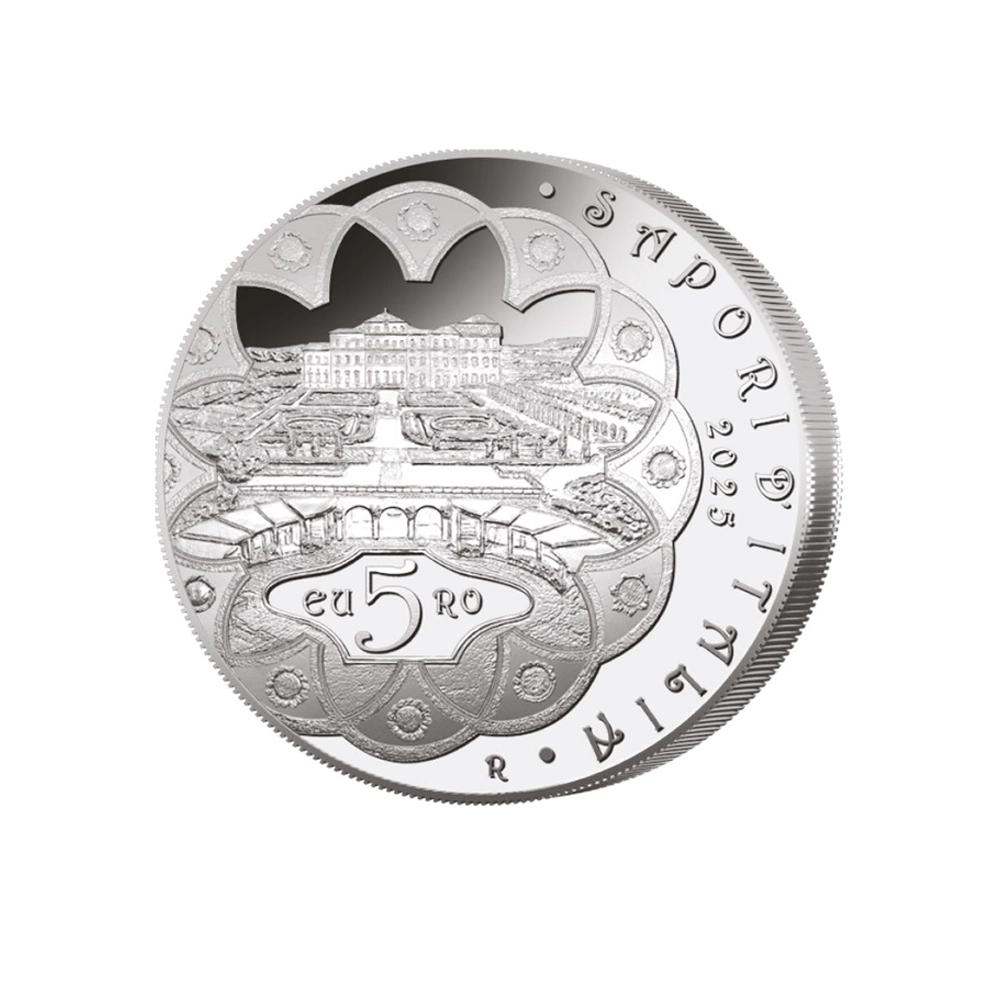 Italie 2025 - Monnaie de 5 euros - Barolo et chocolat