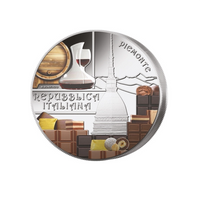 Italie 2025 - Monnaie de 5 euros - Barolo et chocolat