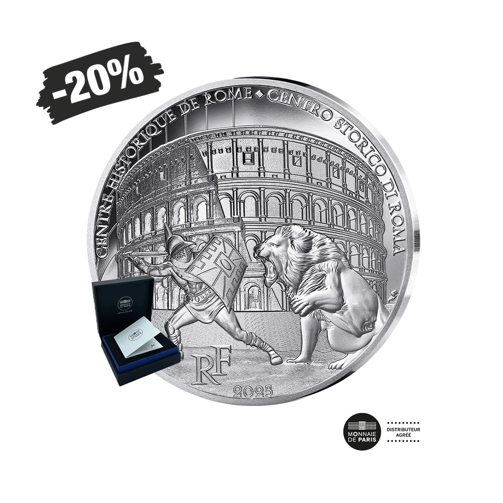 UNESCO - Colisée - Monnaie de 10€ Argent - BE 2025