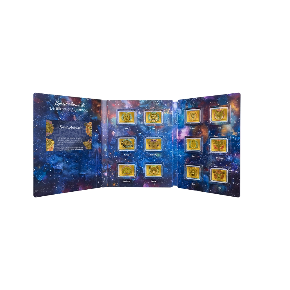 Collection - Les Animaux Sprituels - Monnaie de 50 Tala Or - BE 2026