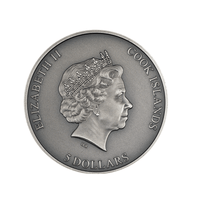Geheimnis Herz - Silber $ 5 Währung - 2023