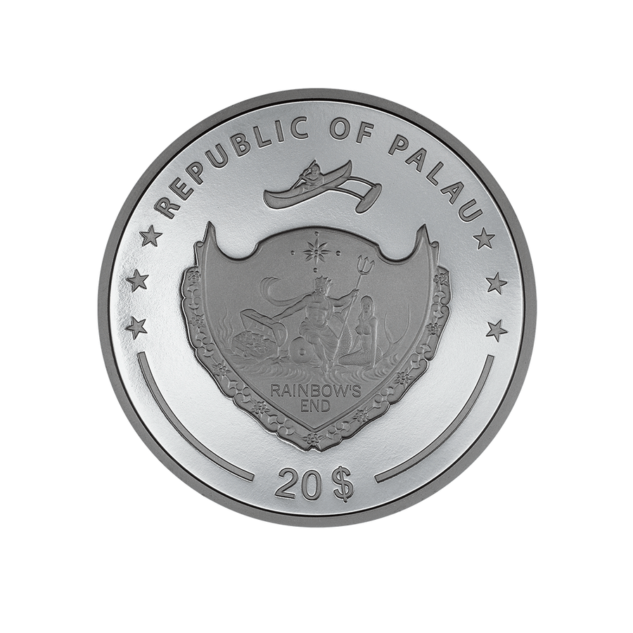 Out of the Dark - Monnaie de 20$ Argent 3 Oz - Black Proof 2024