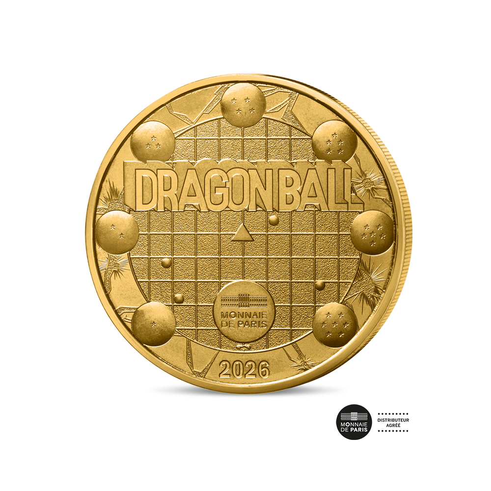 Dragon Ball - Lot de 13 mini-médailles avec album collector - 2026