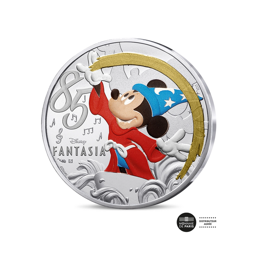 Les Grands Classiques de Disney - Fantasia - Monnaie de 10€ Argent - 2025