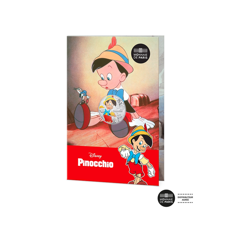 Les Grands Classiques de Disney - Pinocchio - Monnaie de 10€ Argent - 2025