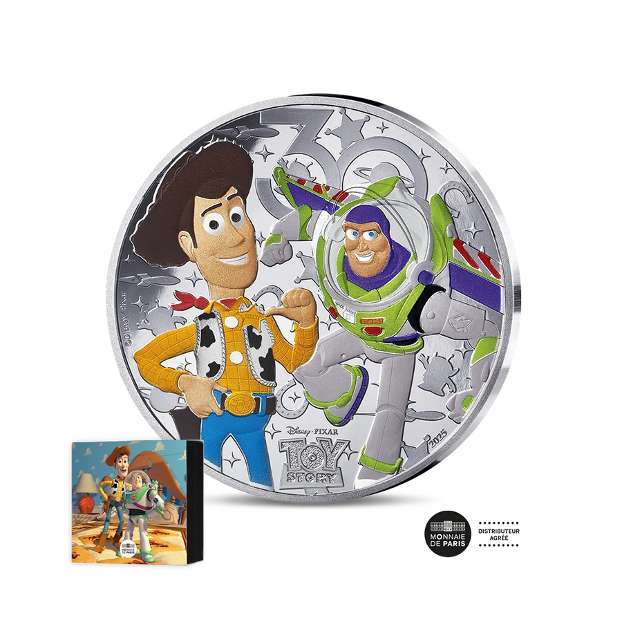 Les Grands Classiques de Disney - Toy Story - Monnaie de 10€ Argent - BE 2025