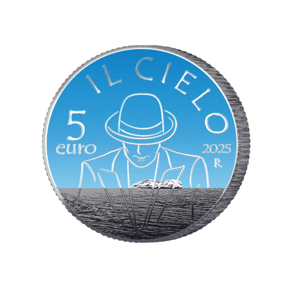 ⁣⁢Italy - 5 Euro Commemorative Coin - Renato Zero's "Il Cielo" - 2025⁤⁣
