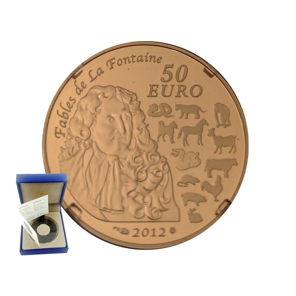Année du Dragon - Monnaie de 50€ Or - BE 2012