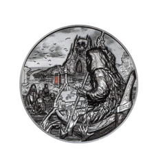 Ferryman Of the Dead - Charon - Monnaie de 20 Dollars Argent - BE 2023