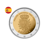 Espagne 2024 - 2 Euro Commémorative - 200è Anniversaire de la Police Nationale Espagnole