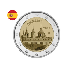 Espagne 2013 - 2 Euros Commémorative - Escurial