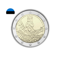 Estonie 2019 - 2 Euro Commémorative - Festival estonien de la chanson