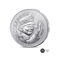 100 Ans de la naissance d'Elisabeth II - Monnaie de 10 Euros Commémorative Argent - 2026