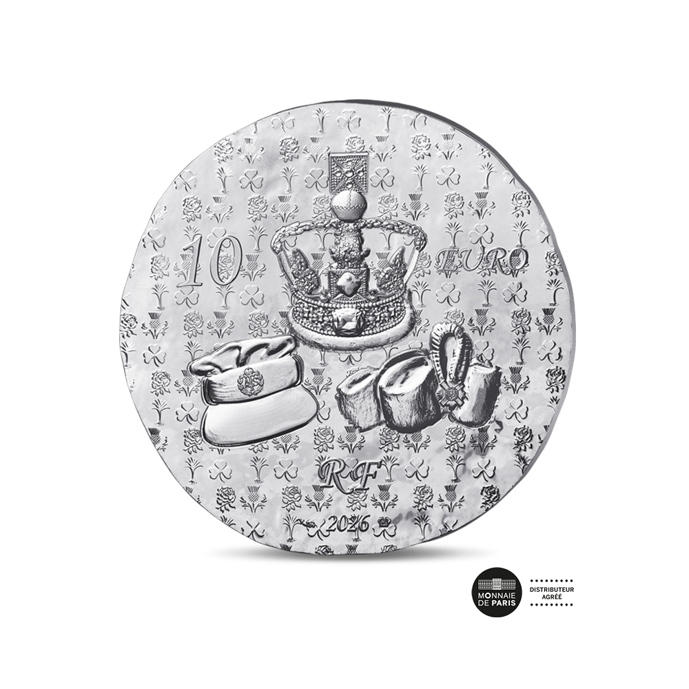 100 Ans de la naissance d'Elisabeth II - Monnaie de 10 Euros Argent -  BE 2026