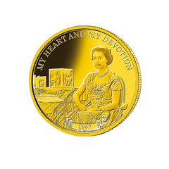 Reine Elisabeth II – Discours de Noël 1957 - Monnaie de 10 Dollars Or - 2022