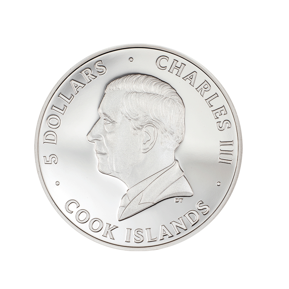 Tipos - Frankenstein - prata $ 5 moeda - seja 2023