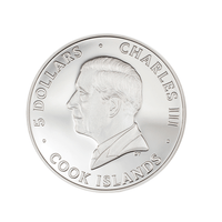 Tipi - Frankenstein - Silver $ 5 valuta - BE 2023