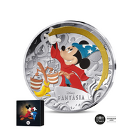 Les Grands Classiques de Disney - Fantasia - Monnaie de 10€ Argent - BE 2025