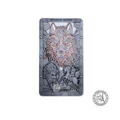 Bête Mythique - Loup de  Fenrir - Monnaie de 5 Dollars Argent 2 Oz - BE Finition Antique 2026