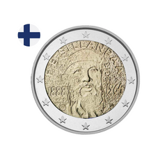 Finlande 2013 - 2 Euros Commémorative - 125ème anniversaire de F.E.Sillanpaa