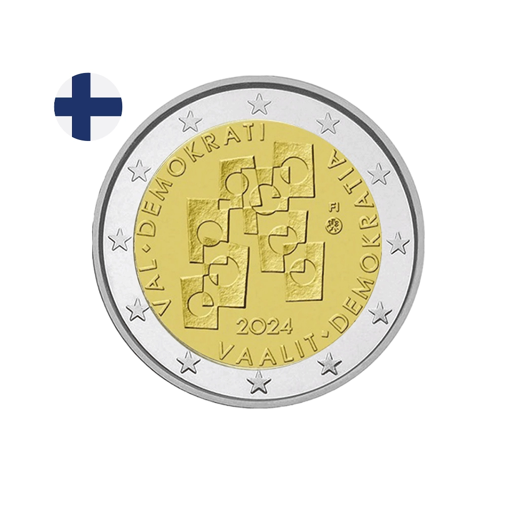Finlande 2024 - 2 Euro Commémorative - Droit de vote