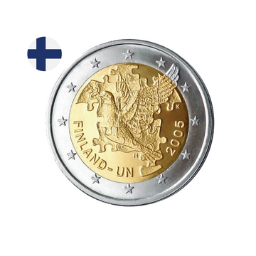 Finlande 2005 - 2 Euro Commémorative - Anniversaire de l'ONU