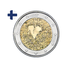 Finlande 2008 - 2 Euros Commémorative - Droits de l'homme