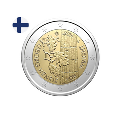 Finlande 2016 - 2 Euros Commémorative - Henrik von Wright